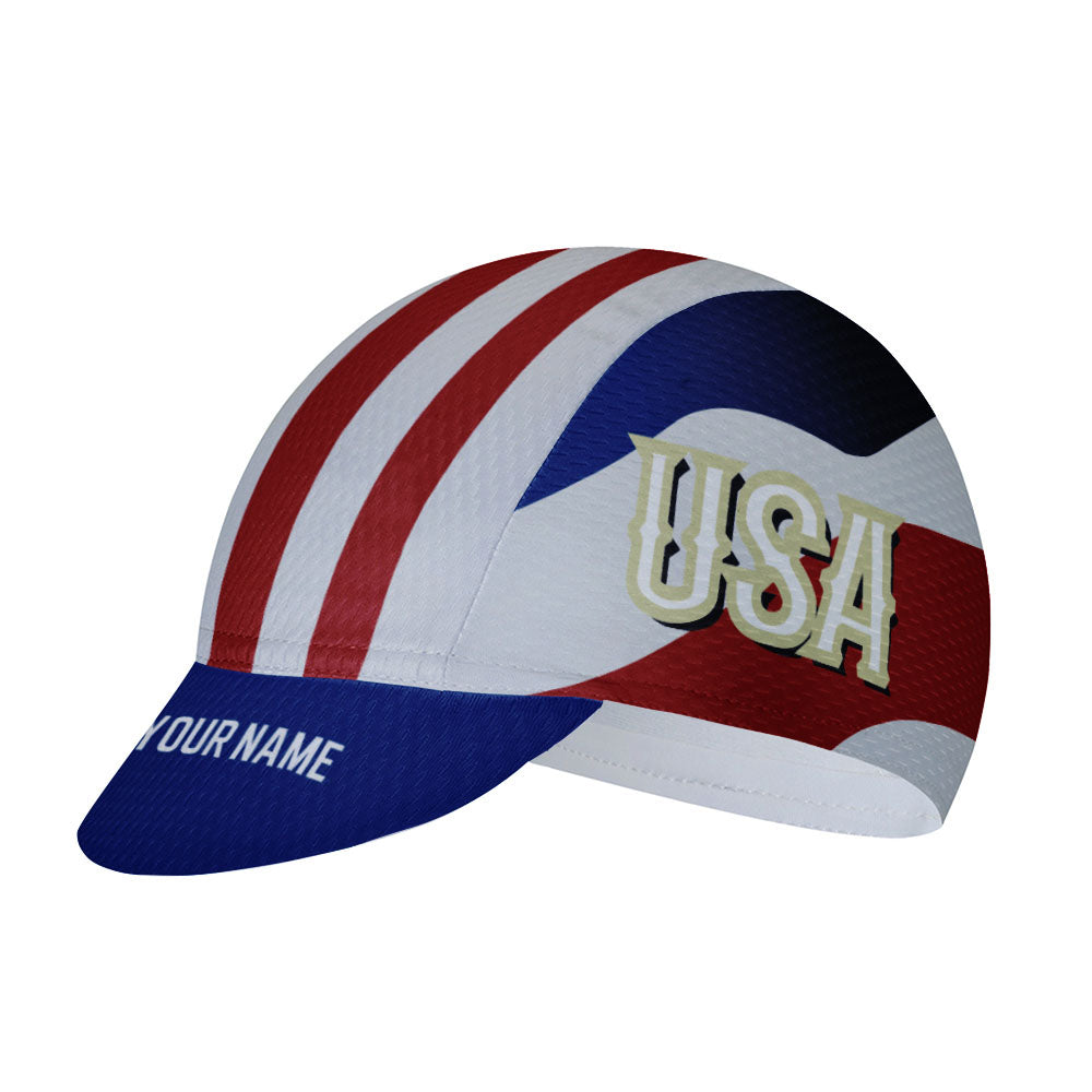 Customized USA America Unisex Cycling Cap Sports Hats