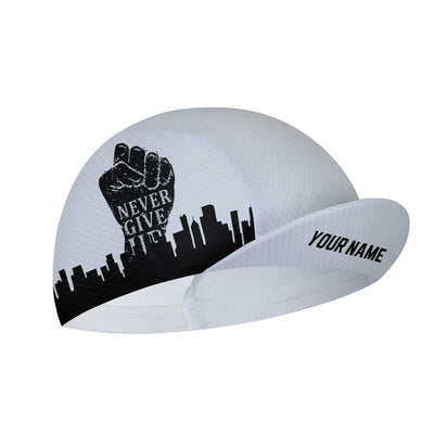 Customized Never Give Up Unisex Cycling Cap Sports Hats