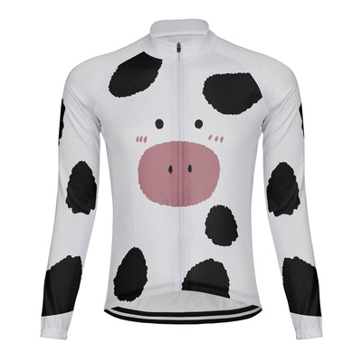 Customized Pig Men's Cycling Jersey Long Sleeve