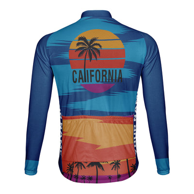 Customized California Men's Cycling Jersey Long Sleeve