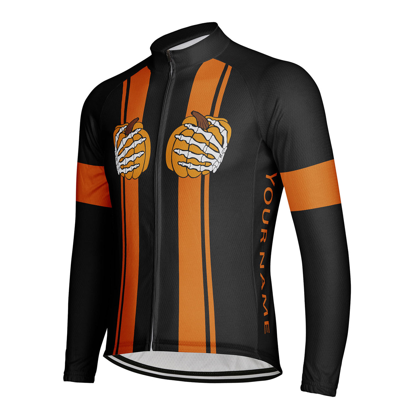 Customized Halloween Men's Cycling Jersey Long Sleeve
