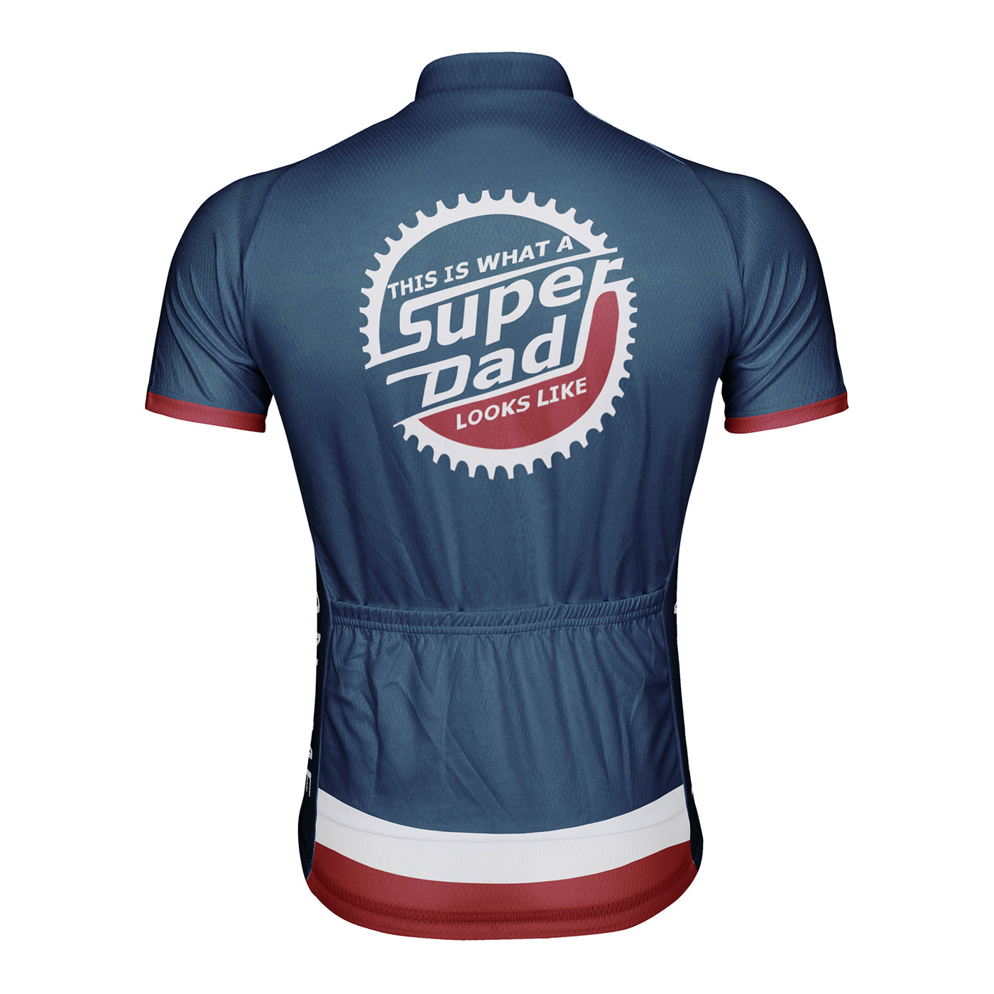 Customized Okayest Super Dad Men's Cycling Jersey Short Sleeve