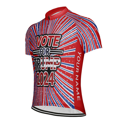 Customized Trump 2024 Men's Cycling Jersey Short Sleeve