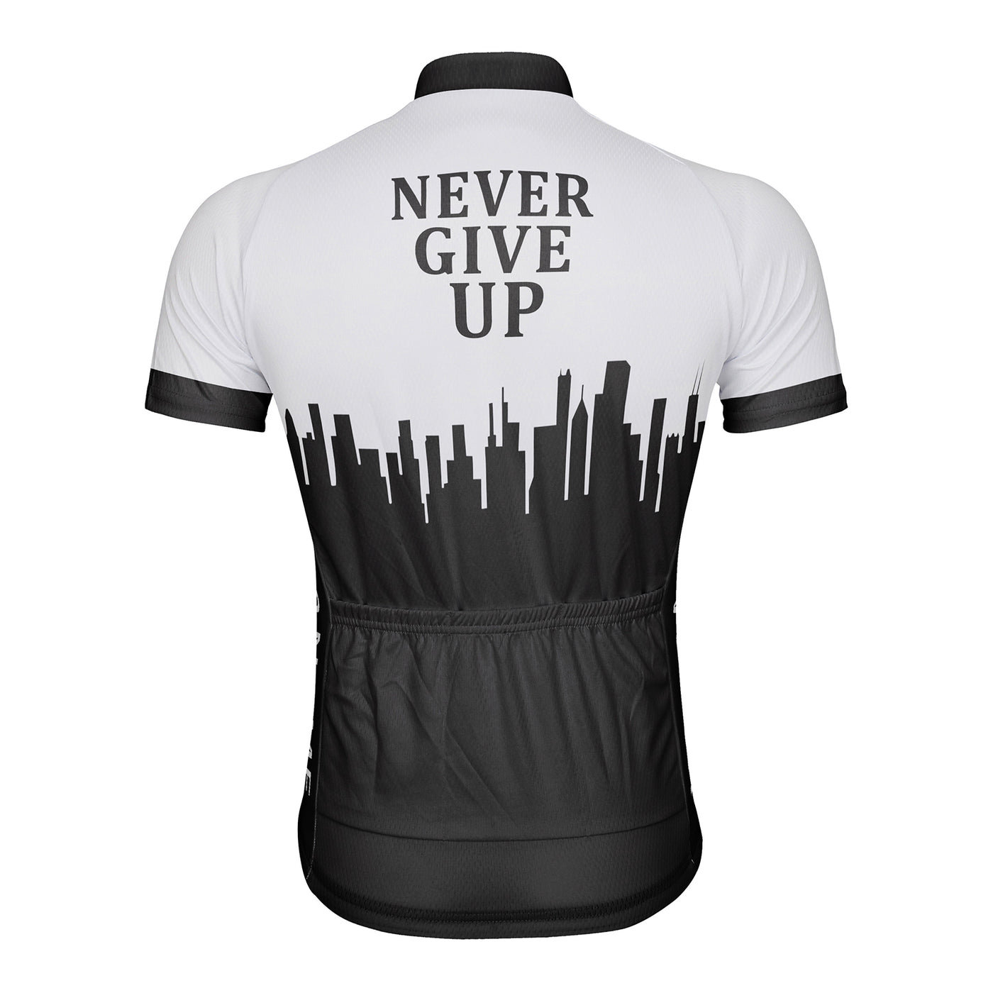Customized Never Give Up Men's Cycling Jersey Short Sleeve
