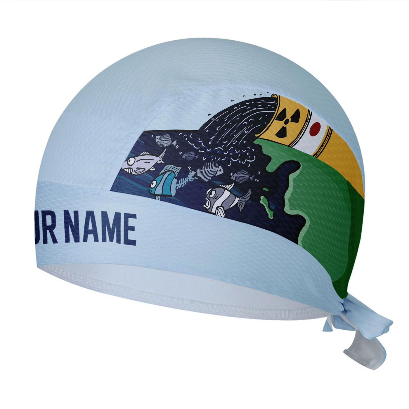 Customized Japan's Nuclear Sewage Discharge Cycling Scarf Sports Hats