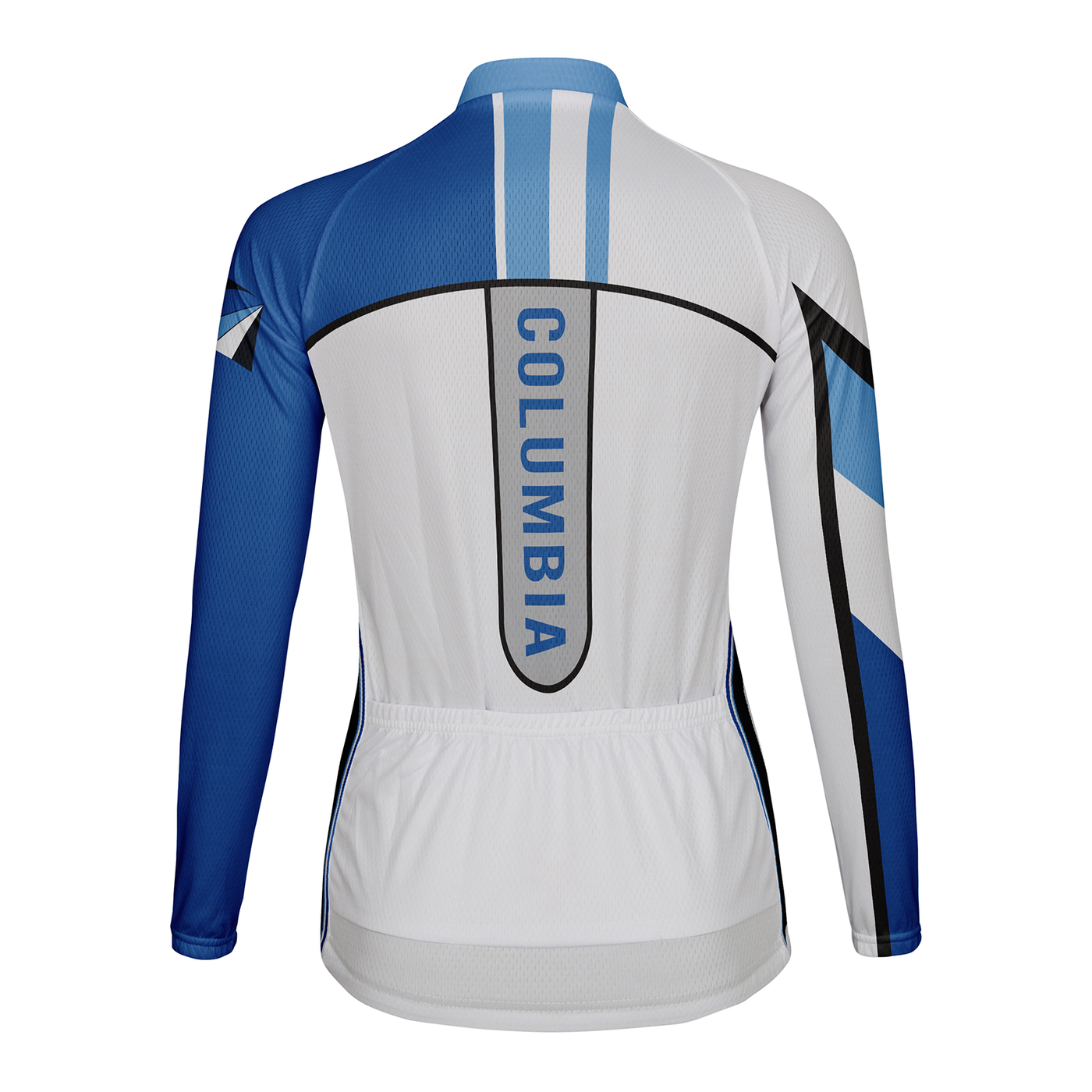 Customized Columbia Women's Thermal Fleece Cycling Jersey Long Sleeve