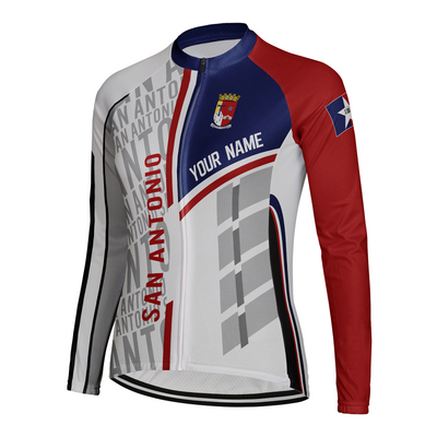 Customized San Antonio Women's Cycling Jersey Long Sleeve