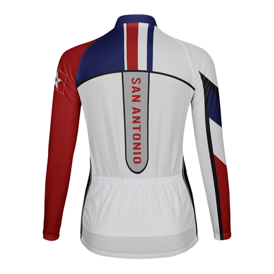 Customized San Antonio Women's Cycling Jersey Long Sleeve