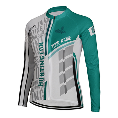 Customized Huntington Women's Cycling Jersey Long Sleeve
