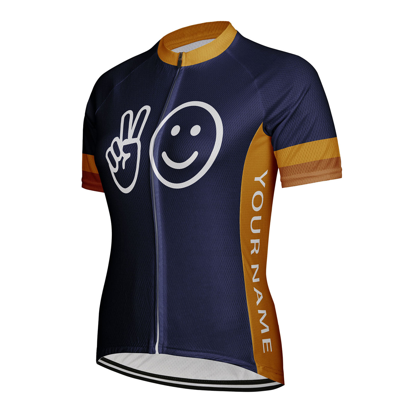 Customized Smile Women's Cycling Jersey Short Sleeve