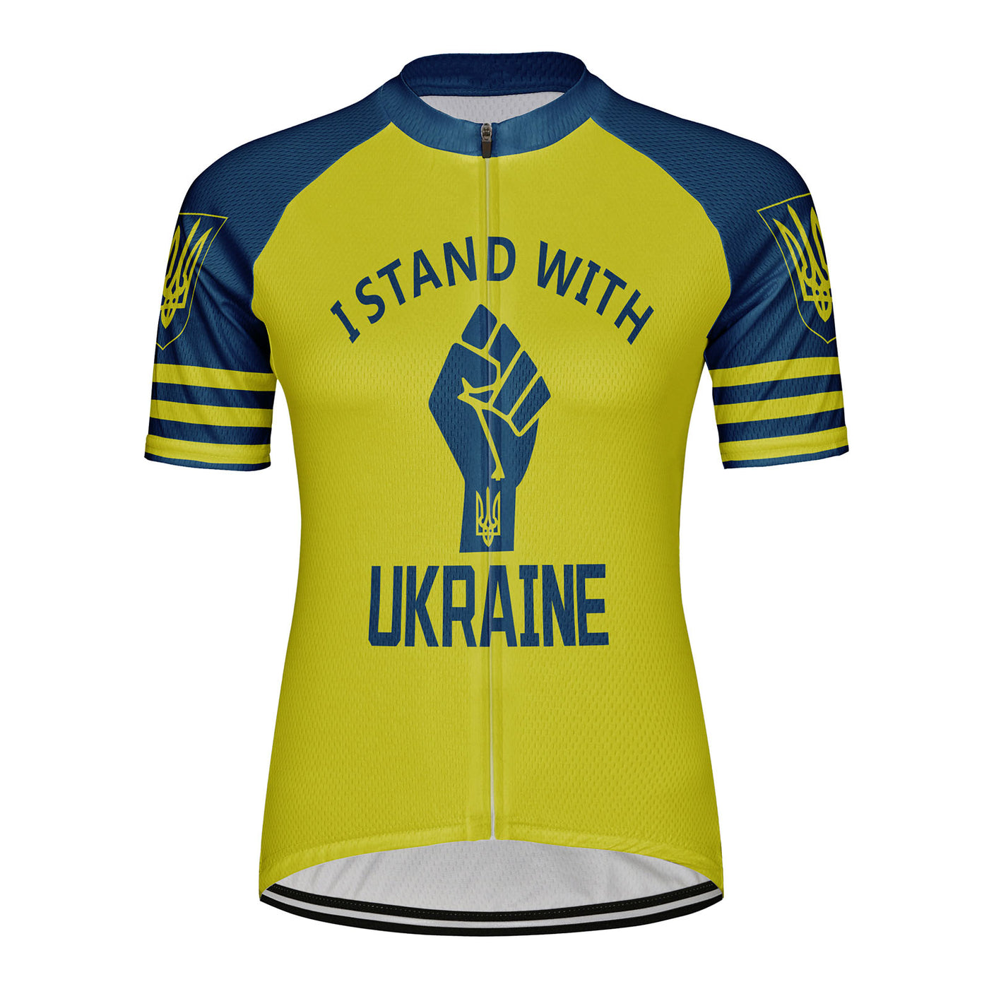 Customized I Stand with Women's Cycling Jersey Short Sleeve