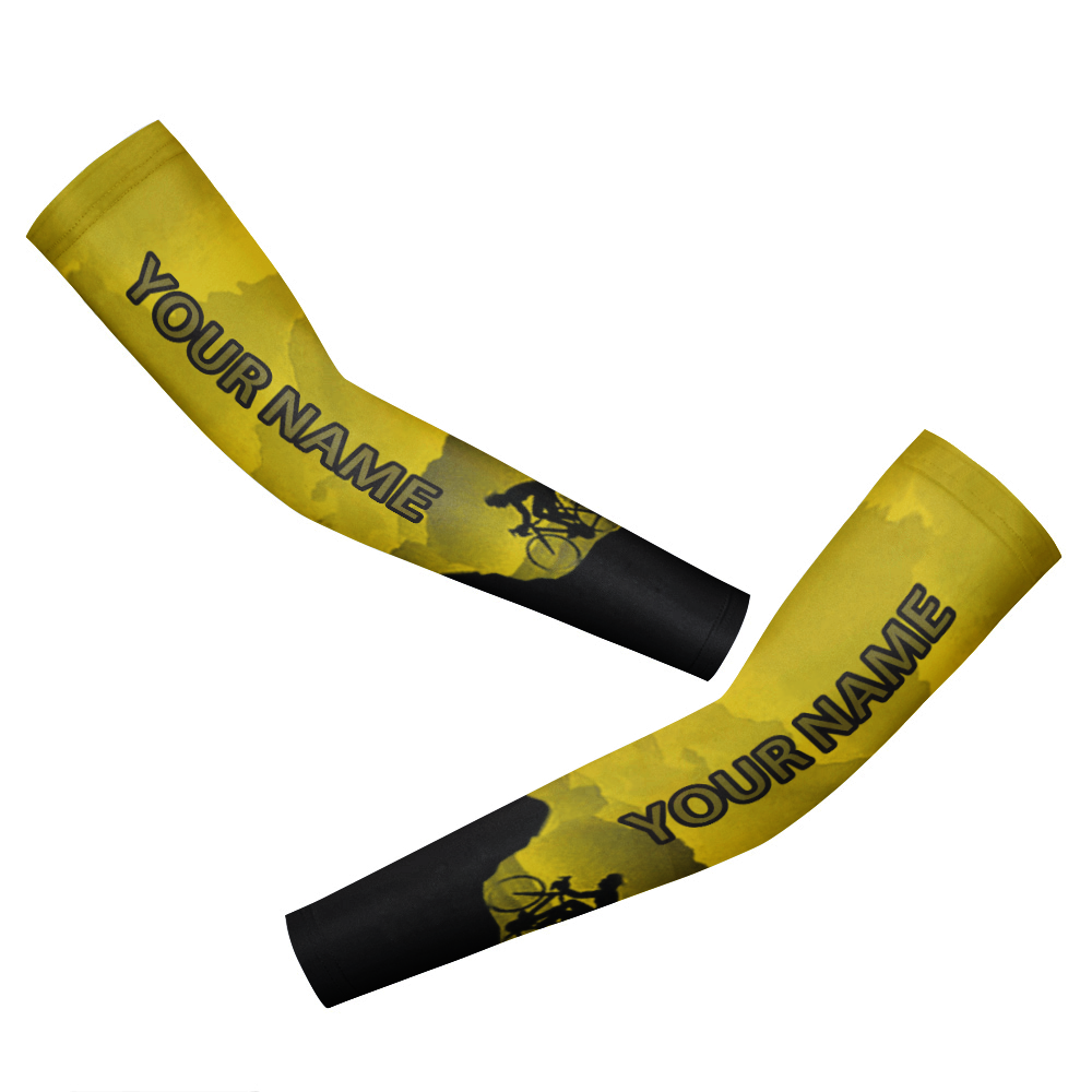 Customized Mountain Cycling Arm Warmers Arm Sleeves