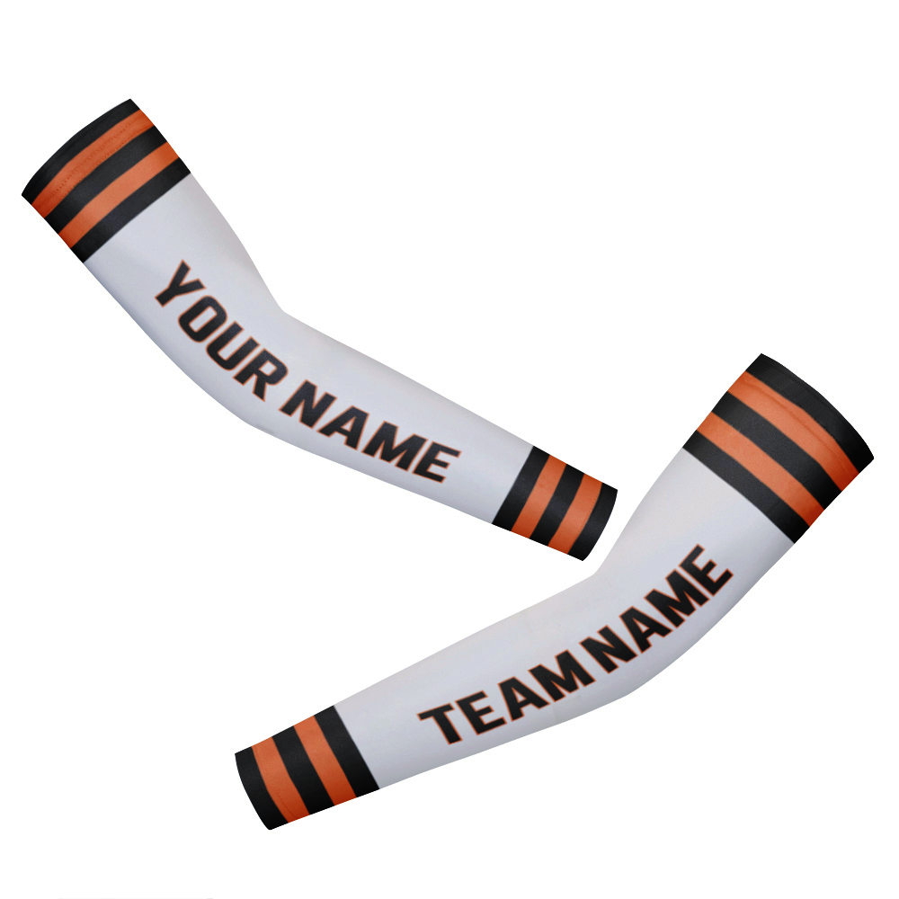 Customized Cleveland Team Cycling Arm Warmers Arm Sleeves