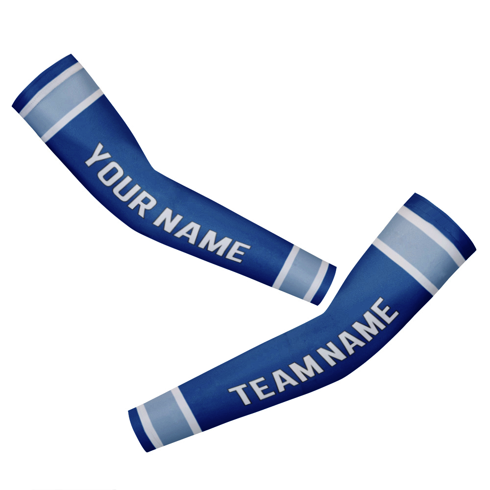 Customized Dallas Team Cycling Arm Warmers Arm Sleeves