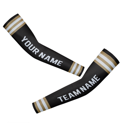 Customized New Orleans Team Cycling Arm Warmers Arm Sleeves