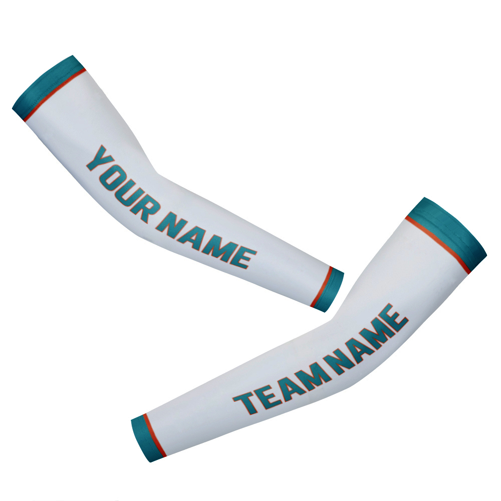 Customized Miami Team Cycling Arm Warmers Arm Sleeves