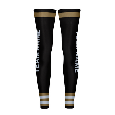 Customized New Orleans Team Cycling Leg Warmers Leg Sleeves