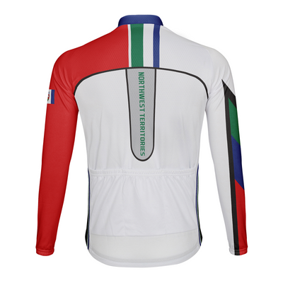 Customized Northwest Territories Men's Cycling Jersey Long Sleeve