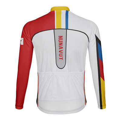 Customized Nunavut Men's Cycling Jersey Long Sleeve