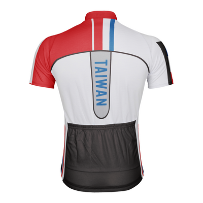 Customized Taiwan Men's Cycling Jersey Short Sleeve