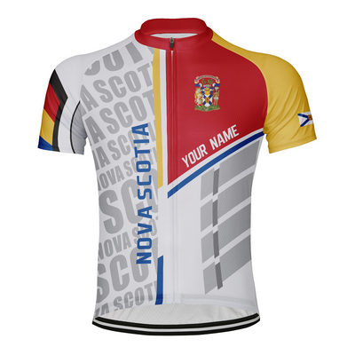 Customized Nova Scotia Men's Cycling Jersey Short Sleeve