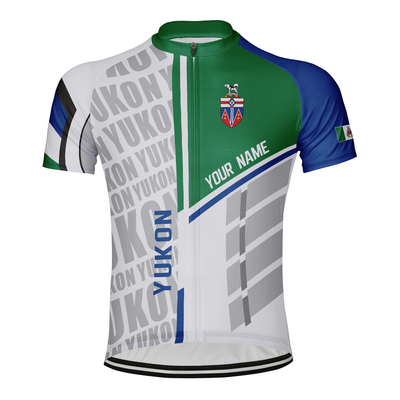 Customized Yukon Men's Cycling Jersey Short Sleeve