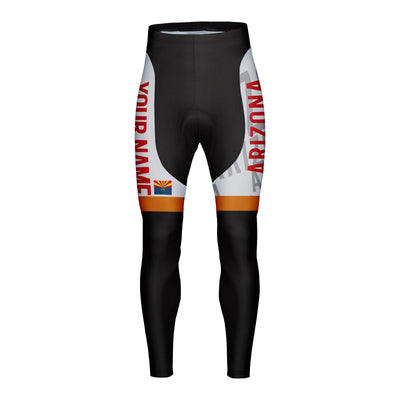 Customized Arizona Unisex Thermal Fleece Cycling Tights Long Pants
