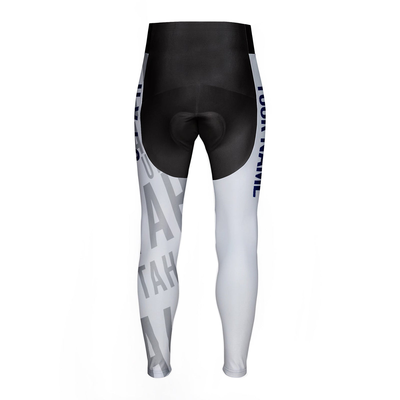 Customized Utah Unisex Thermal Fleece Cycling Tights Long Pants