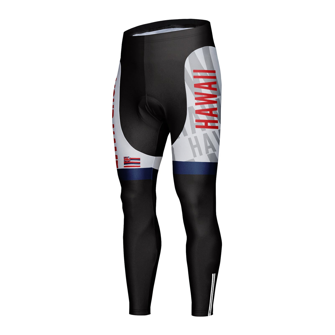 Customized Hawaii Unisex Thermal Fleece Cycling Tights Long Pants