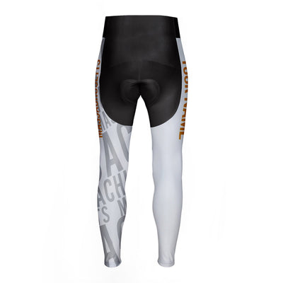 Customized Massachusetts Unisex Thermal Fleece Cycling Tights Long Pants