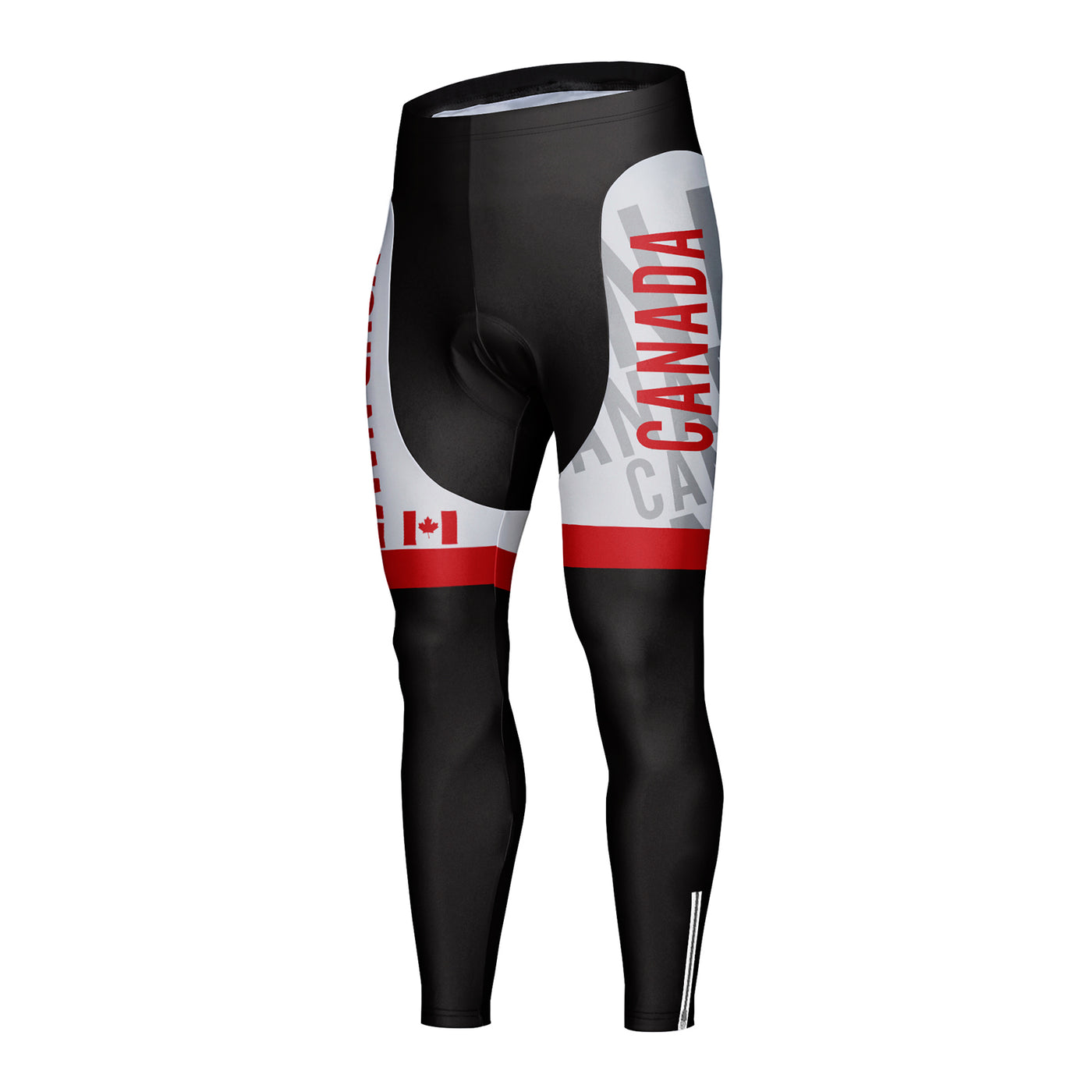 Customized Canada Unisex Cycling Tights Long Pants