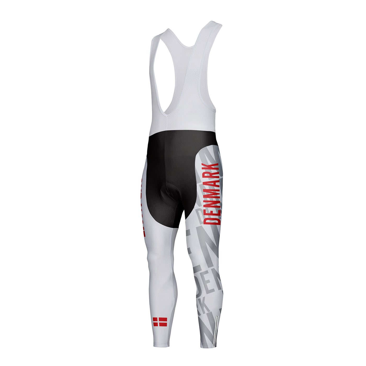 Customized Denmark Unisex Cycling Bib Tights Long Pants