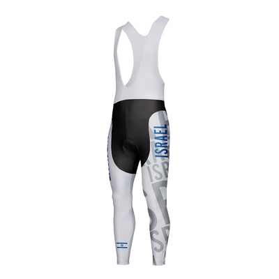 Customized Israel Unisex Cycling Bib Tights Long Pants