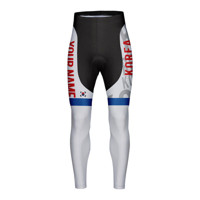 Customized Korea Unisex Cycling Tights Long Pants