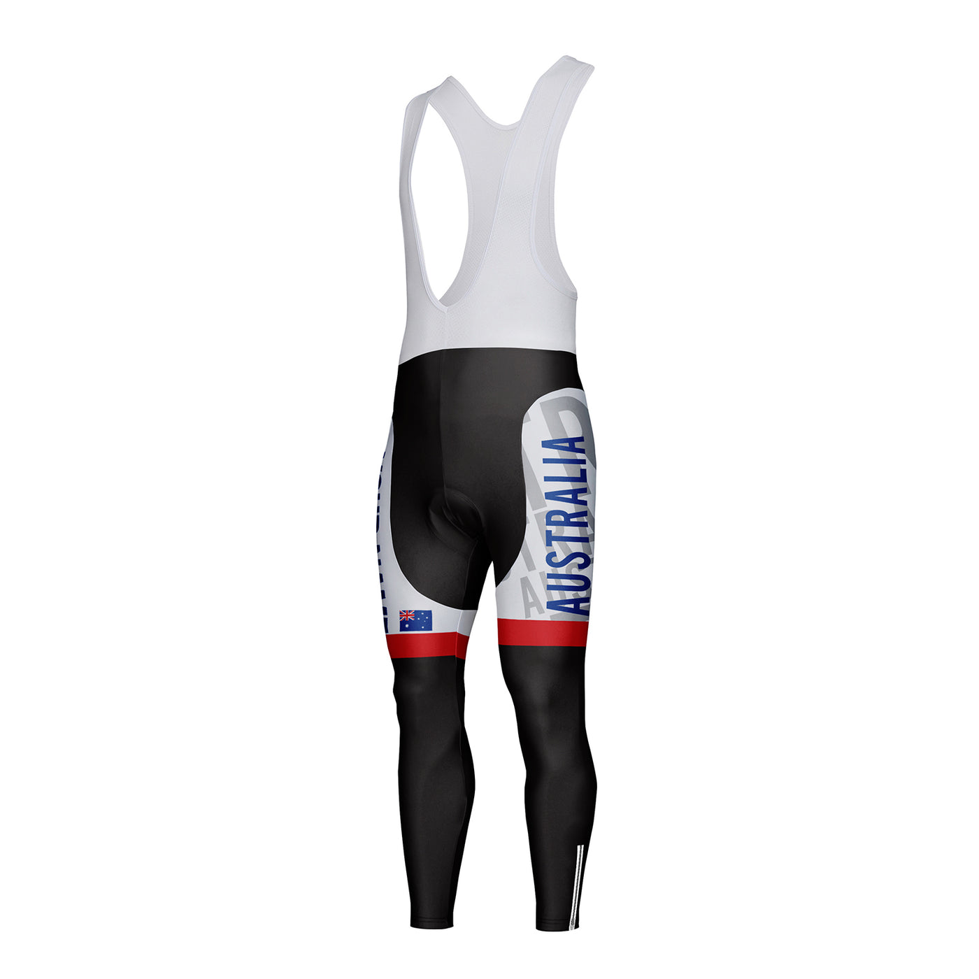 Customized Australia Unisex Cycling Bib Tights Long Pants
