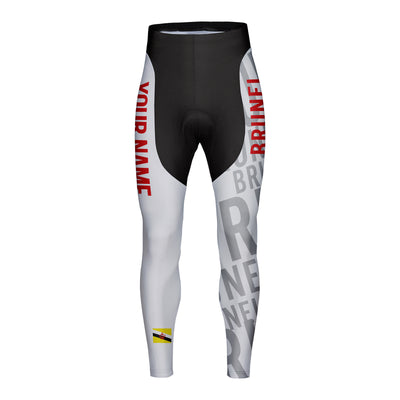 Customized Brunei Unisex Cycling Tights Long Pants