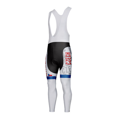 Customized Czech Unisex Cycling Bib Tights Long Pants