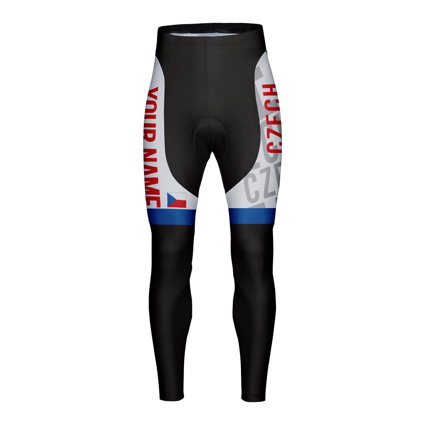 Customized Czech Unisex Cycling Tights Long Pants