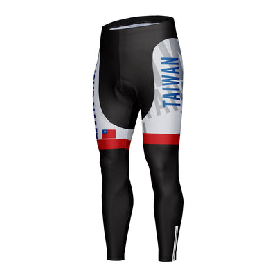 Customized Taiwan Unisex Cycling Tights Long Pants