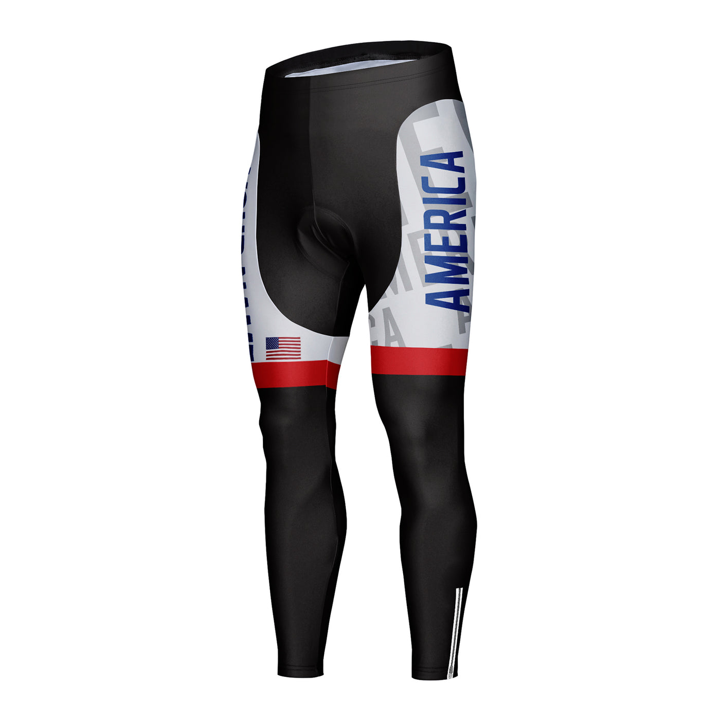 Customized America Unisex Cycling Tights Long Pants