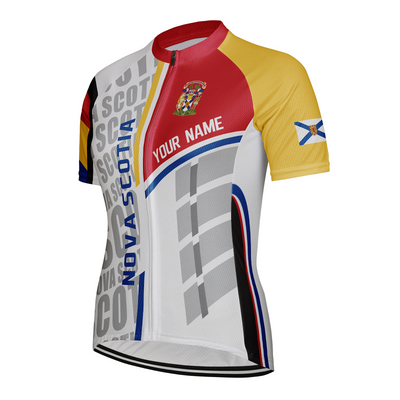 Customized Nova Scotia Women's Cycling Jersey Short Sleeve