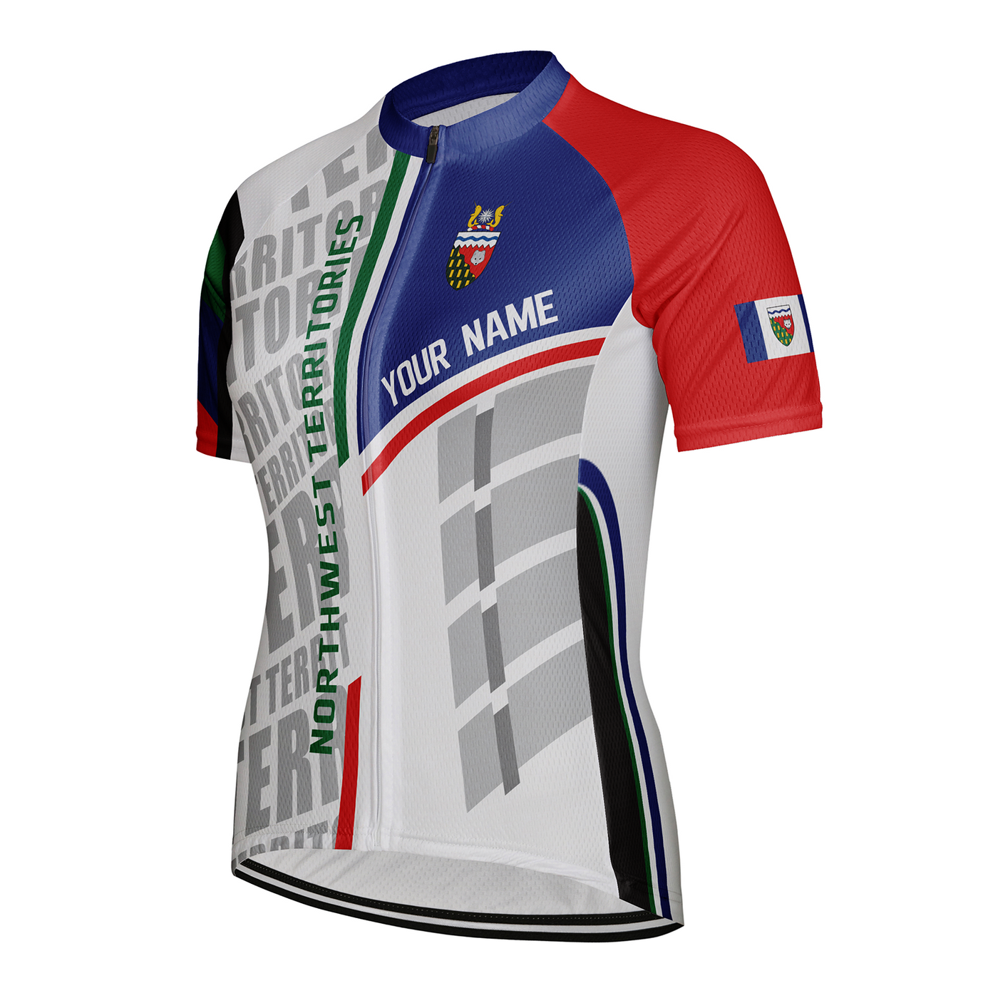 Customized Northwest Territories Women's Cycling Jersey Short Sleeve