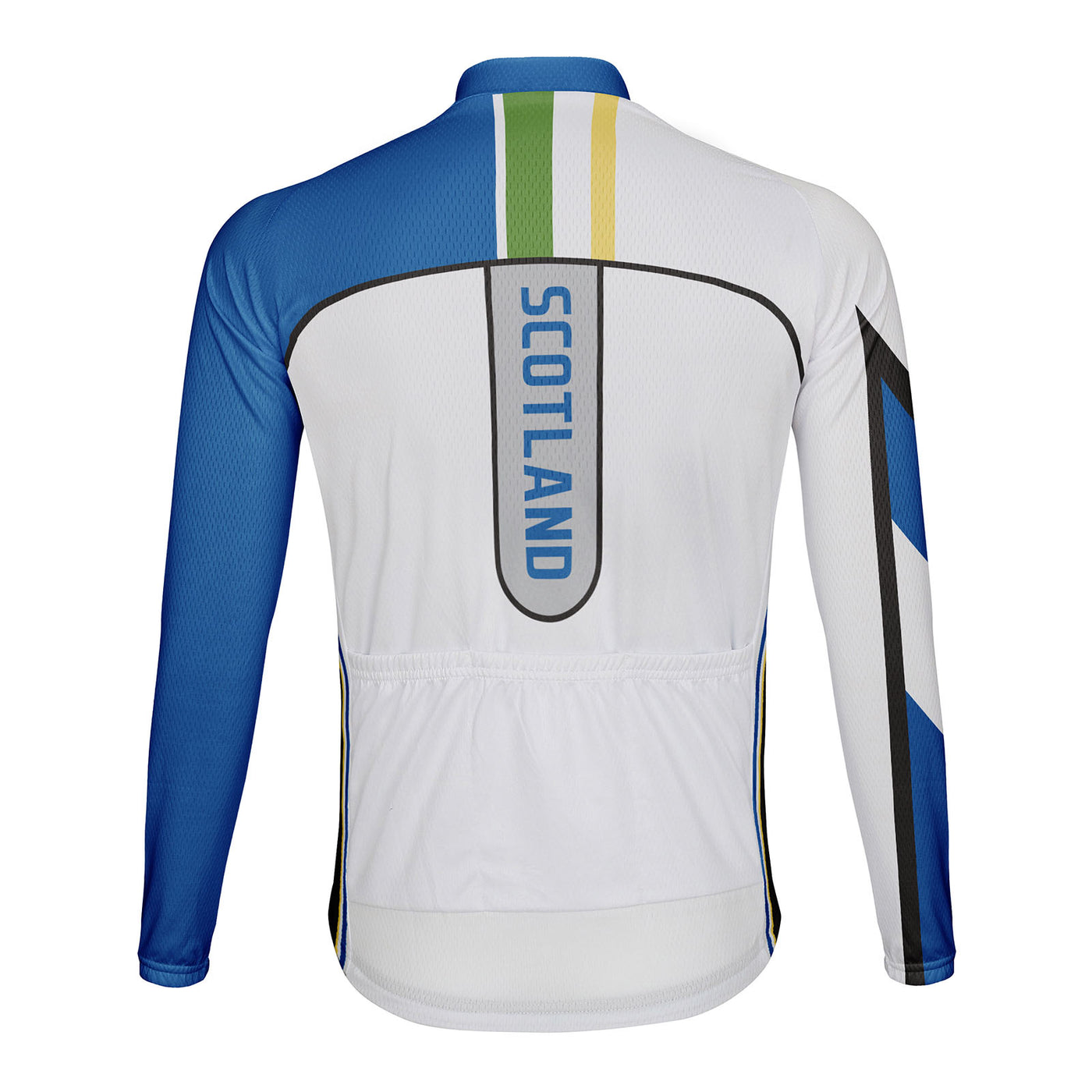 Customized Scotland Men's Cycling Jersey Long Sleeve
