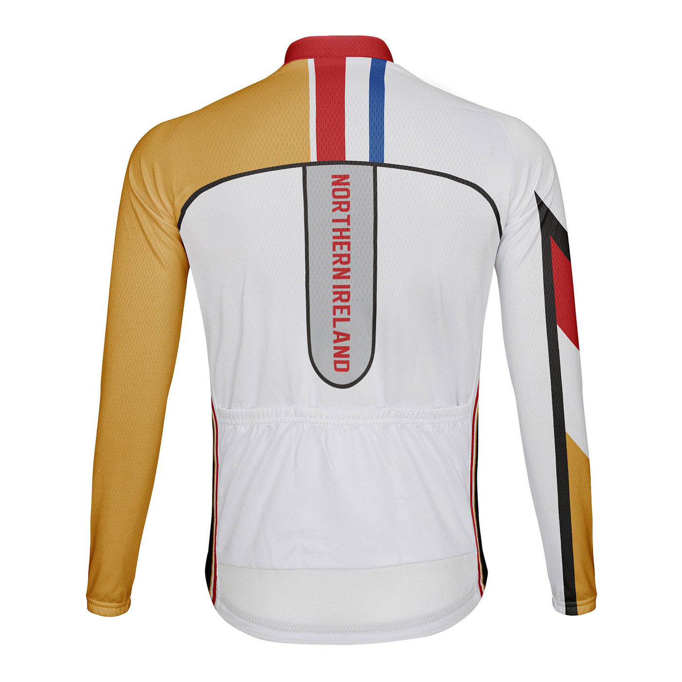 Customized Northern Ireland Men's Cycling Jersey Long Sleeve