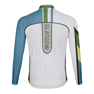 Customized Glasgow Men's Cycling Jersey Long Sleeve