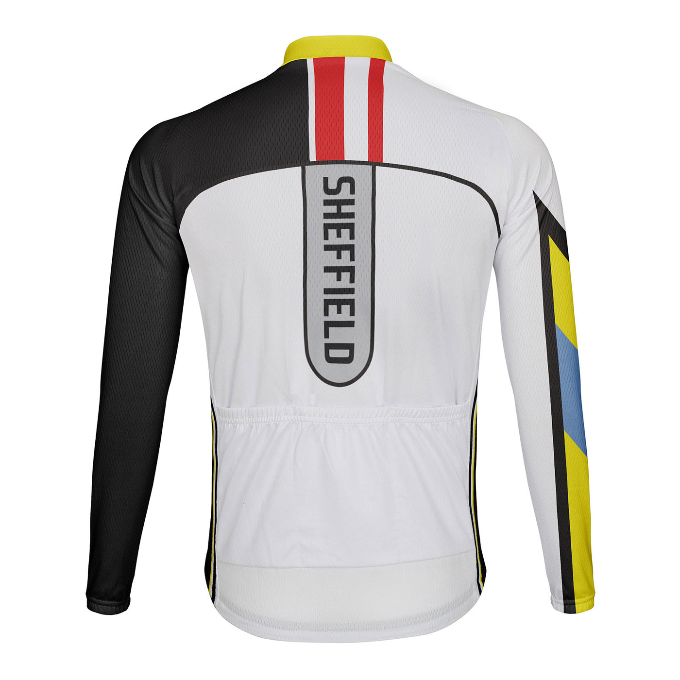 Customized Sheffield Men's Winter Thermal Fleece Cycling Jersey Long Sleeve