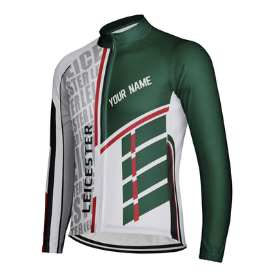 Customized Leicester Men's Cycling Jersey Long Sleeve