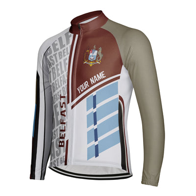 Customized Belfast Men's Cycling Jersey Long Sleeve