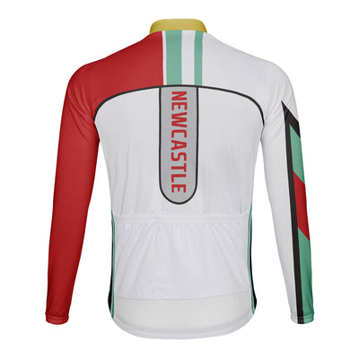 Customized Newcastle Men's Cycling Jersey Long Sleeve
