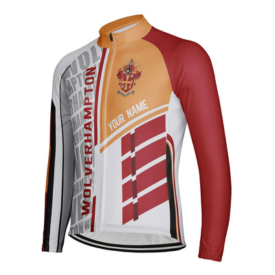 Customized Wolverhampton Men's Cycling Jersey Long Sleeve